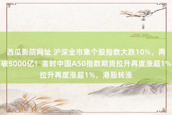 西瓜影院网址 沪深全市集个股指数大跌10%，两市成交额打破5000亿！富时中国A50指数期货拉升再度涨超1%，港股转涨